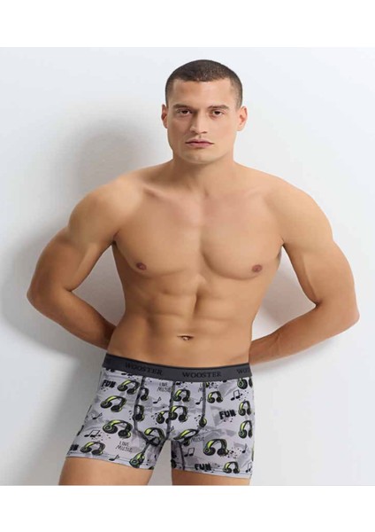 Ww Wooster Erkek Likra Desenli Boxer (5 Adet) Eko Paket