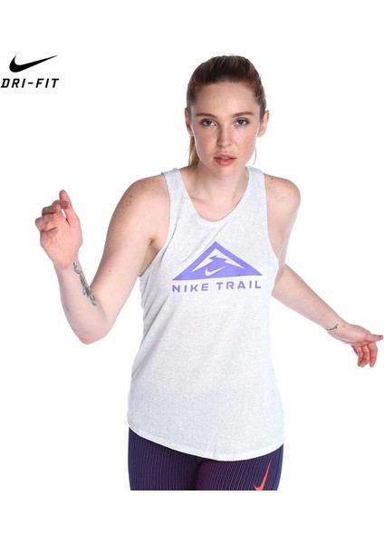Dri Fit Trail Arazi Tip Kadın Koşu ve Antrenman Gri Spor Kolsuz Atlet DM7571 modelleri