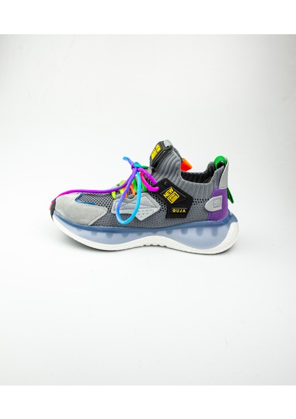 433 - 8 Gri Kadın Sneaker modelleri