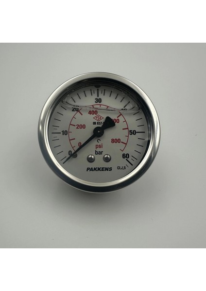 Ø 63 - 0 - 60 Bar 1/4 Gliserinli Arka Çıkışlı Manometre modelleri