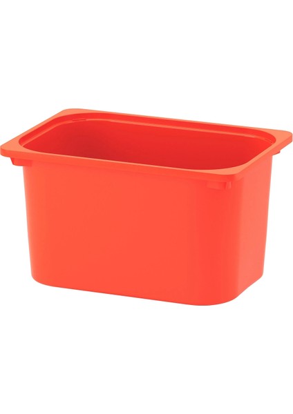 Tekno Trust 1 Trofast Oyuncak Saklama Kutusu 42X30X23 cm Plastik Turuncu Oyuncak 40 x 30