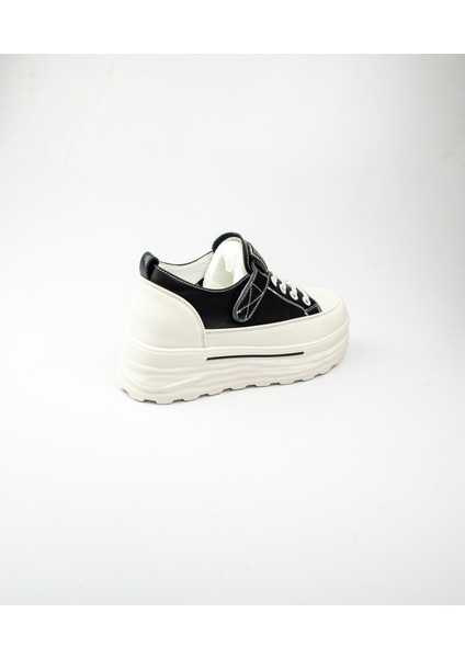 314 - 8 Siyah Kalın Taban Kadın Sneaker fırsatları