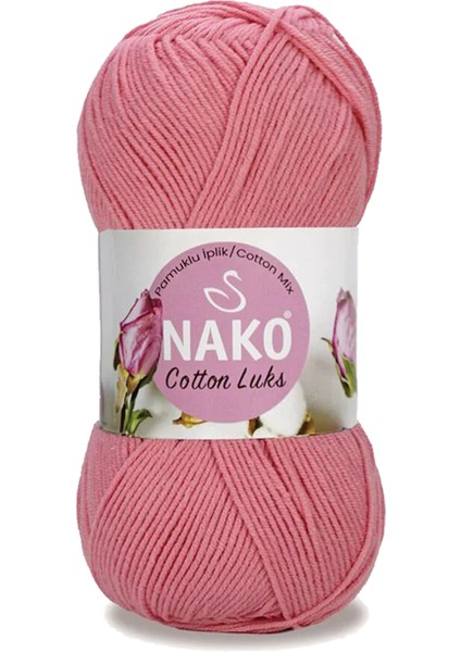 5 Adet Cotton Lüks Yelek Tunik Kazak Bluz Hırka Ipi Yünü Gül Pembe 97551