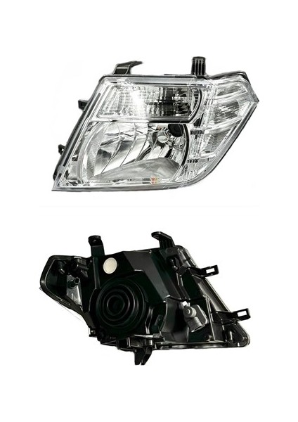 Nissan Navara Sol Far Lambası Motorlu 2012-2014