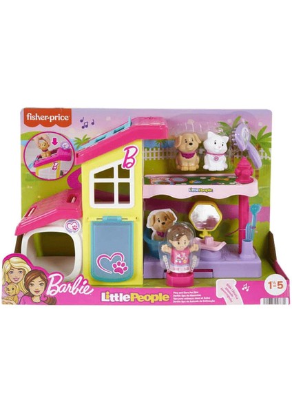 HJW76 Little People Hayvan Dostu Spa Merkezi - Fisher- Price