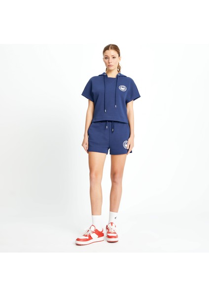 Kadın Kapüşonlu Tişört EF134-NV