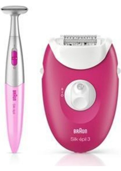Silk Epil 3 3420 + Bikini Trimmer Epilatör