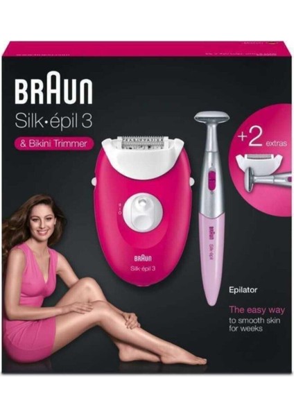 Silk Epil 3 3420 + Bikini Trimmer Epilatör fiyatları