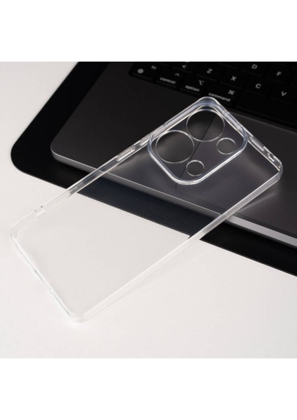 Xiaomi Redmi Note 13 Pro 4g Uyumlu Kılıf Darbe Dirençli 2mm Anti Shock Silikon Kapak