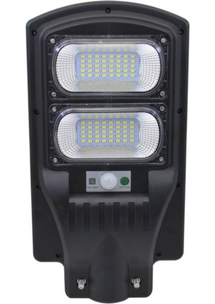 PM-23011 Solar Ledli Kumandalı 100 Watt Sokak Lambası Ayaklı Sensörlü Güneş Enerjili Kumandalı Lamba