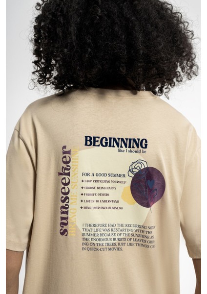 Loose Fit Kadın Tshirt Lf2033155 Lf203315521 indirimleri