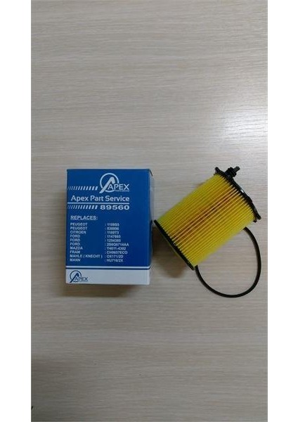 Yağ Filtresi Peugeot Cıtroen 1.4 1.6 Hdı Ford 1.4 1.6 Tdcı Volvo 1.6 D2 1109AY 2S6Q6714AB