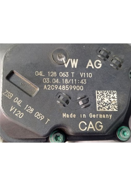 Transporter T7 Touran 2.0 Gaz Boğaz Kelebeği Kelebek 04L128063T modelleri