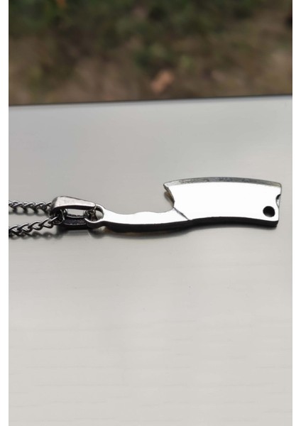 Tekno Trust Zamak Kaplama Masterchef Balta Satır Gümüş Renk Aşçı Kolyesi Klipsli Gümüş fiyatları