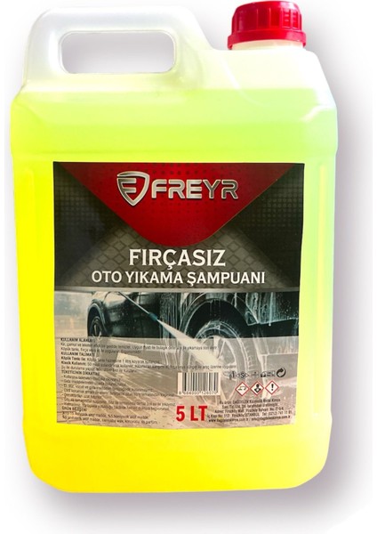 Fırçasız Süngersiz Oto Yıkama Şampuanı 5 kg (1/60 Konsantre)