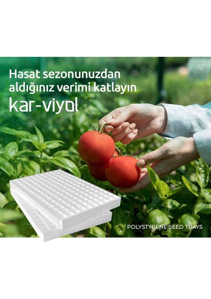 Strafor Köpük Viyol (Fide Yatağı) 98 Göz (1 adet) fırsatları