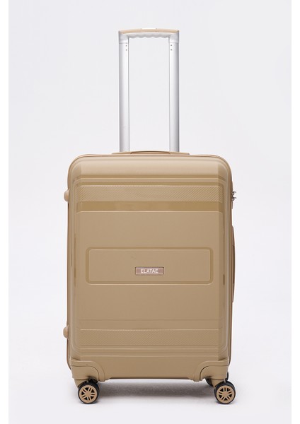 Premium Polipropilen Kırılmaz 3'lü Valiz Seti Vizon V305 fırsatları