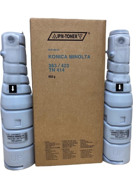 Ipm-Toner Konıca Mınolta Bizhub 363 Muadil Toner - 363 / 423 Tn 414 2 Adet