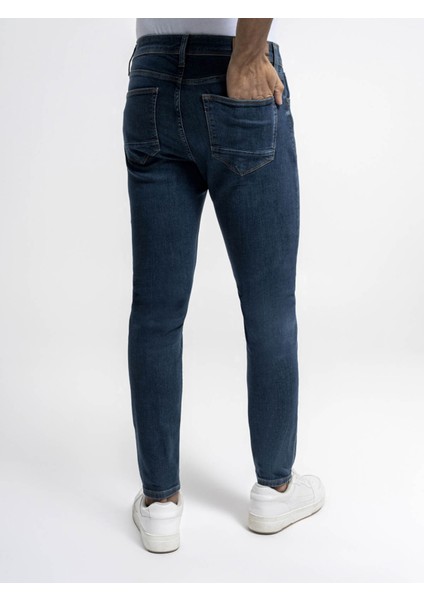 Erkek Jean Pantolon Indigo LF2035719 Justin modelleri