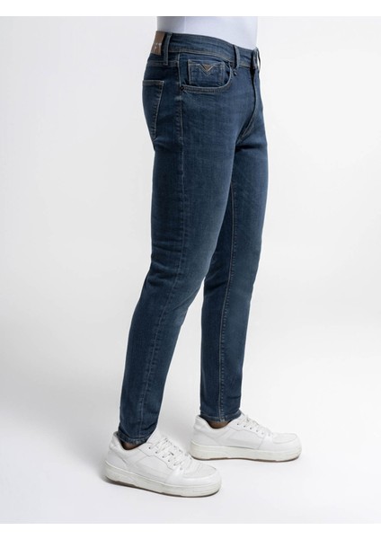 Erkek Jean Pantolon Indigo LF2035719 Justin fırsatları