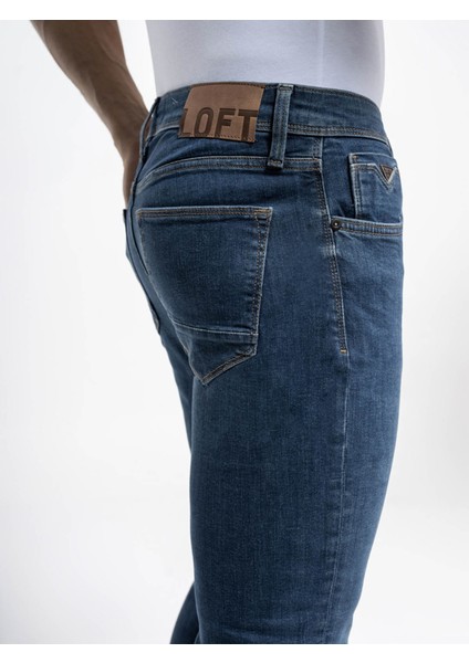 Erkek Jean Pantolon Indigo LF2035719 Justin indirimleri