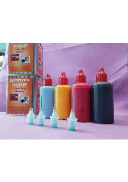 Okey Taşı Boyası 15-20 Takımlık