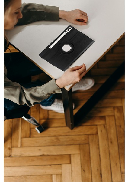 Galaxy Tab S9 Fe Plus 12,4 Inç Uyumlu Fuchsia 360 Dönebilen Kalemlikli Standlı Kılıf fırsatları