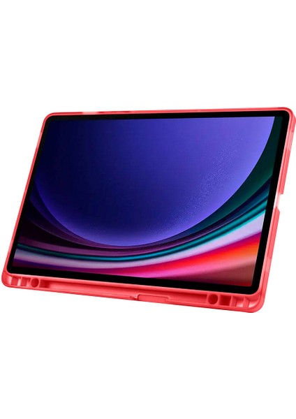 Samsung Galaxy Tab S9 Fe 2023 Yatay ve Dikey Standlı Antişok Köşe Korumalı Kalemlikli Origami Slikon Kılıf Sm- X510 X516 X518 fırsatları