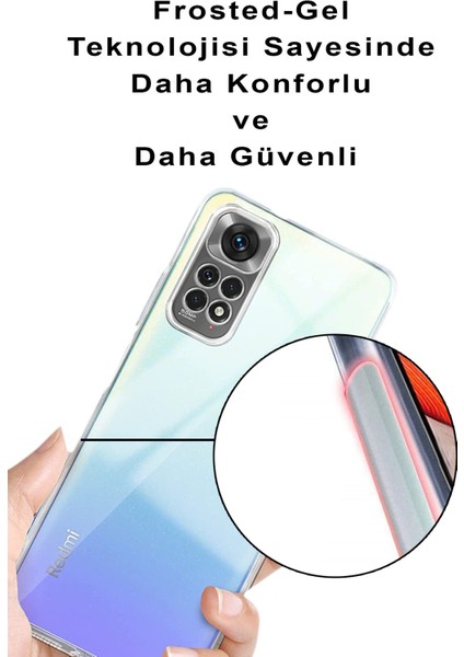 Xiaomi Mi Note 10 Lite Kamera Korumalı Kapak Karışık Renkler Tasarımlı Şeffaf Kılıf