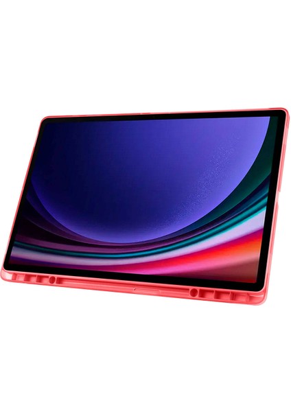 Samsung Galaxy Tab S7 Fe 2021 Yatay ve Dikey Standlı Antişok Köşe Korumalı Kalemlikli Origami Slikon Kılıf Sm- T730 T733 T736 T738 fırsatları