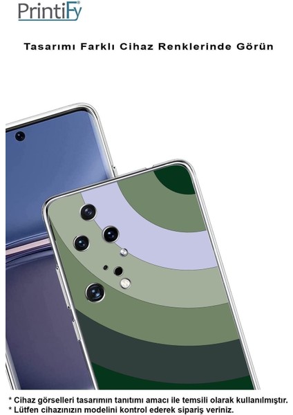 Xiaomi Mi 12 Uyumlu Kamera Korumalı Kapak Renk Cümbüşü Tasarımlı Şeffaf Silikon Kılıf