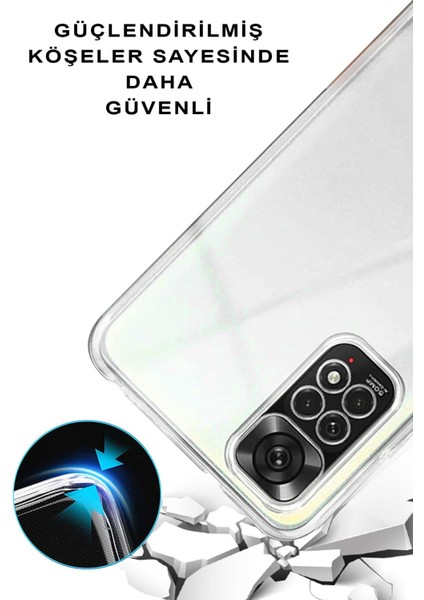 Xiaomi Mi Note 10 Lite Kamera Korumalı Kapak Semboller Tasarımlı Şeffaf Kılıf