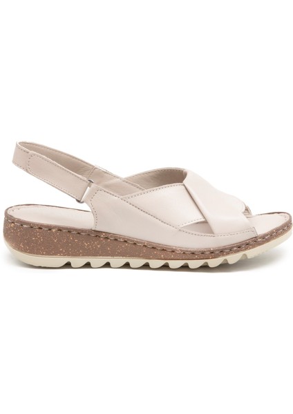 Mrn 018 Vizon Kadın Comfort Sandalet Terlik Sandalet fiyatları