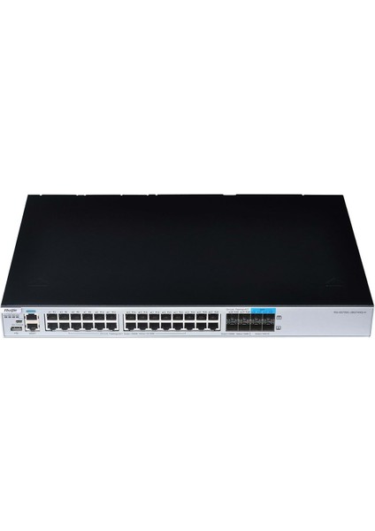 Networks L3 28X10/100/1000 Base-T Ports, 4X1G/10G Sfp+ Base-X Ports, 2 Extension Slots, 2 Modular Power Slots RG-S5750C-28GT4XS-H