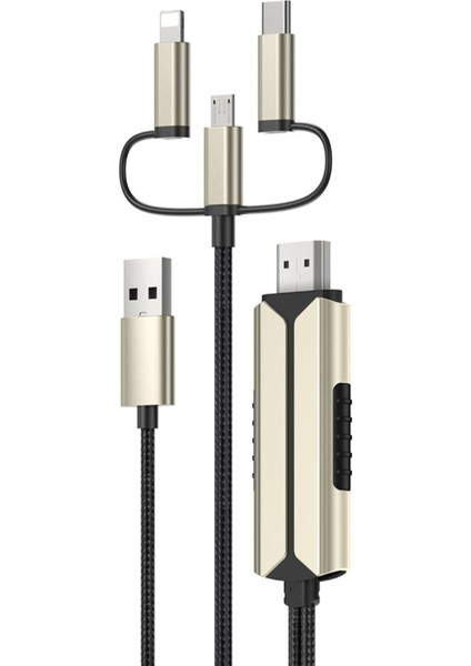 HM14 2m Fhd 3in1 To HDMI Kablo fiyatları
