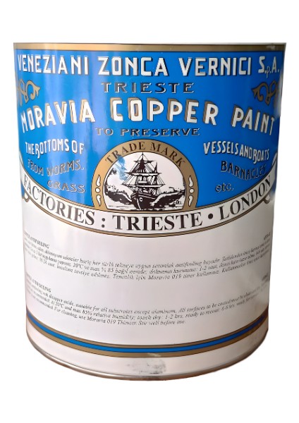 Copper Tekne Zehirli Boya Mavi 2,5lt