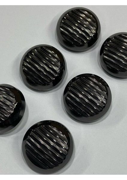 Metal Düğme/trençkot Ceket Boyu/ 6 Lı Set/2,5 CM/JX30