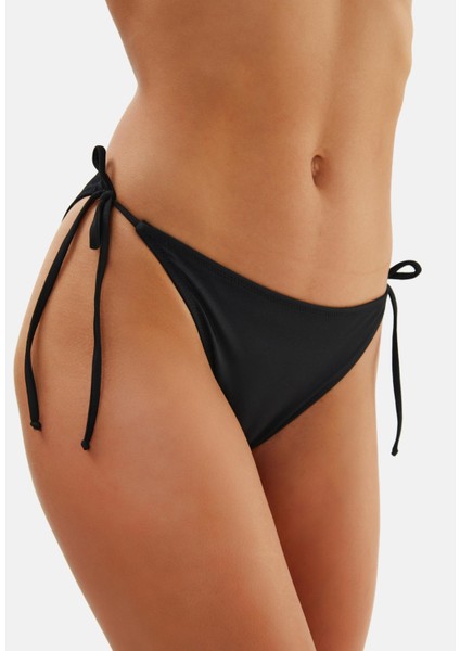 Yeni Sezon Zincir Detaylı Üçgen Bikini Takım Siyah 2015ESBK indirimleri