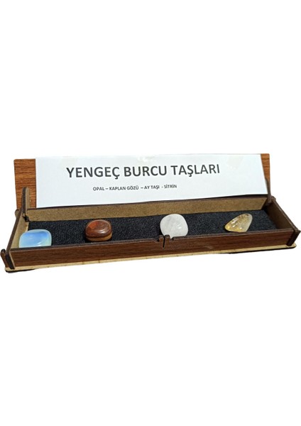 Yengeç Burcu Taşları Opal – Kaplan Gözü – Ay Taşı - Sitrin