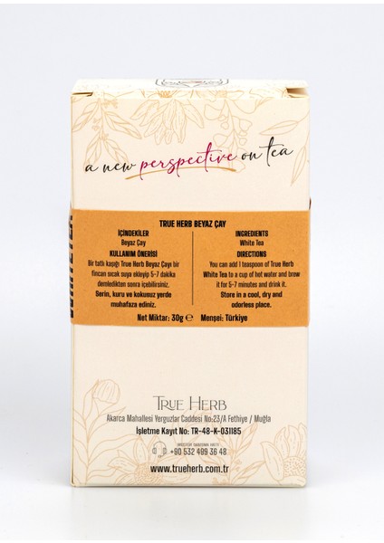 Beyaz Çay Bitki Çayı 30 gr modelleri