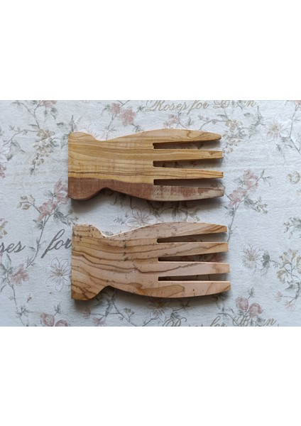 2 Adet Zeytin Ağacı Maşa Seti, Tahta Maşa, Ahşap Maşa, 15 cm fiyatları