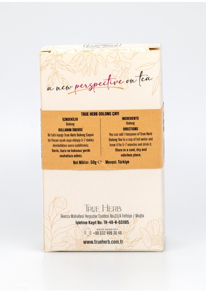 Oolong Bitki Çayı 50 gr fiyatları