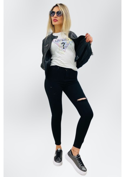 Kadın Suni Deri Ceket 15081400 fırsatları