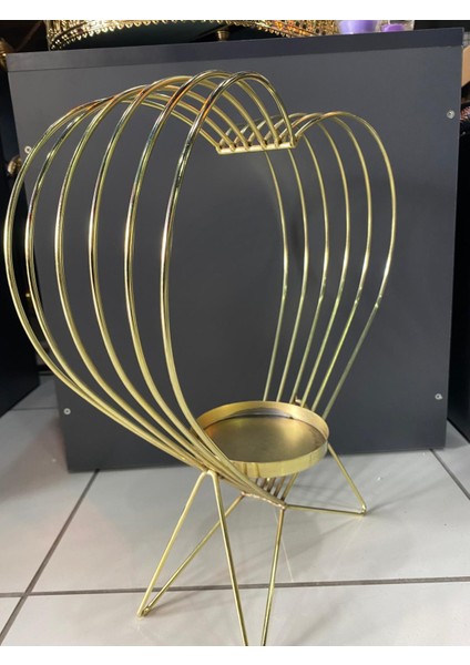 Gold Metal Dekoratif Kalp Mumluk fiyatları