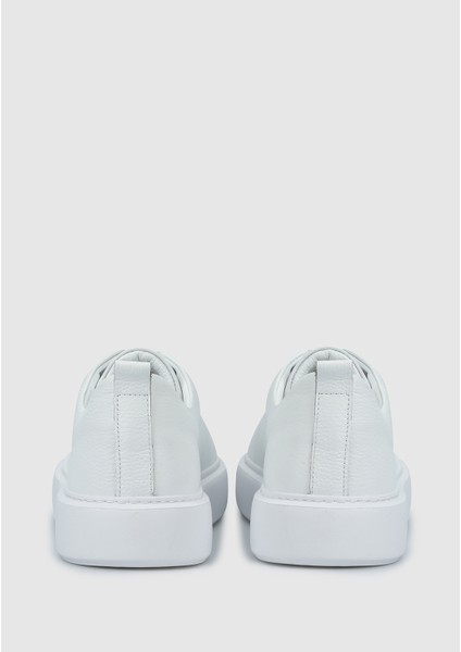 Beyaz Deri Erkek Sneaker fırsatları