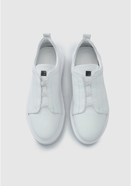 Beyaz Deri Erkek Sneaker indirimleri