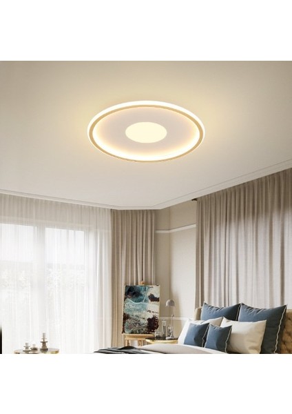 Gold Ø80CM Yuvarlak 4000k Işık Rengi,kumandalı LED Tavan Lambası,avize,modern Aydınlatma, Dekoratif Işık fiyatları