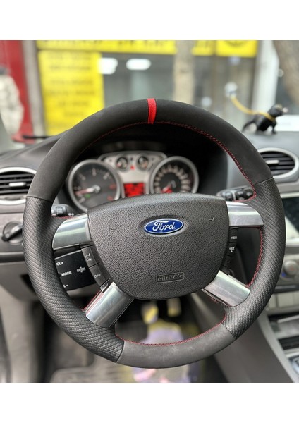 Ford Focus 2.5 Araca Özel Direksiyon Kılıfı (Derisi Sökülüp Yapılması Gerekiyor) fırsatları
