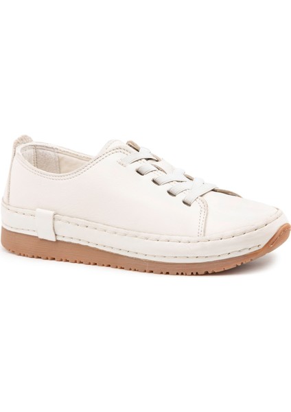 Freefoot 233026 Bej Kadın Günlük Ayakkabı Kadın Casual