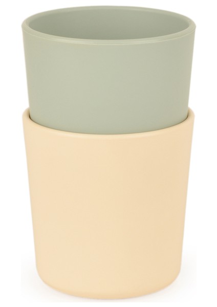 Mini Bardak 2'li & Sage Green - Vanillia